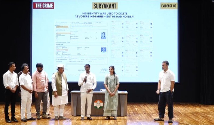 Software used to Delete Voters says Rahul Gandhi