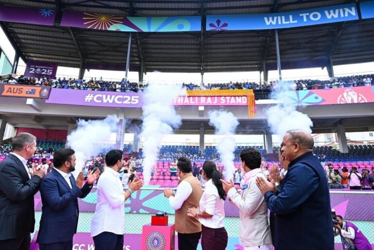Shri Nara Lokesh Unveils Naming of ACA-VDCA Stadium Stand After Mithali Raj and Gate After Kalpana Ravi
