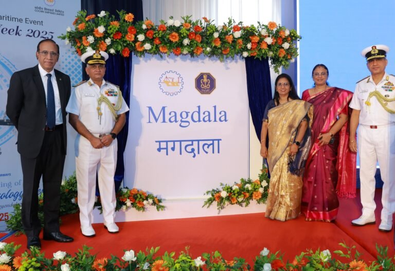 Launch of BY 528 (Magdala): Strengthening India’s Maritime Defense