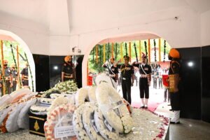 Indian Army Bids Farewell to Former Army Chief Gen VN Sharma with Full Military Honours